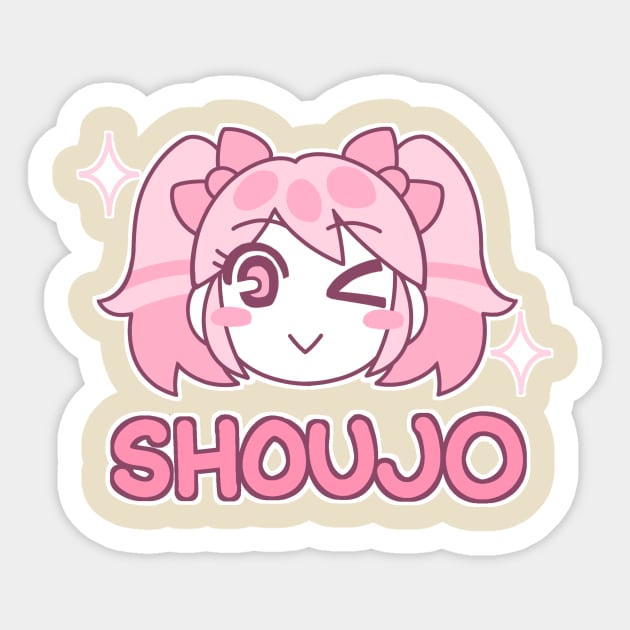 SHOUJO Sticker by jenjenrose